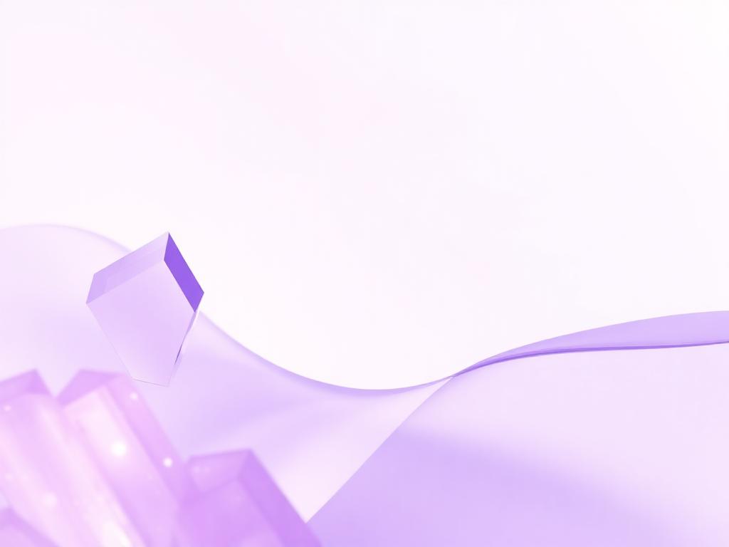 Lavender energy alignment abstract