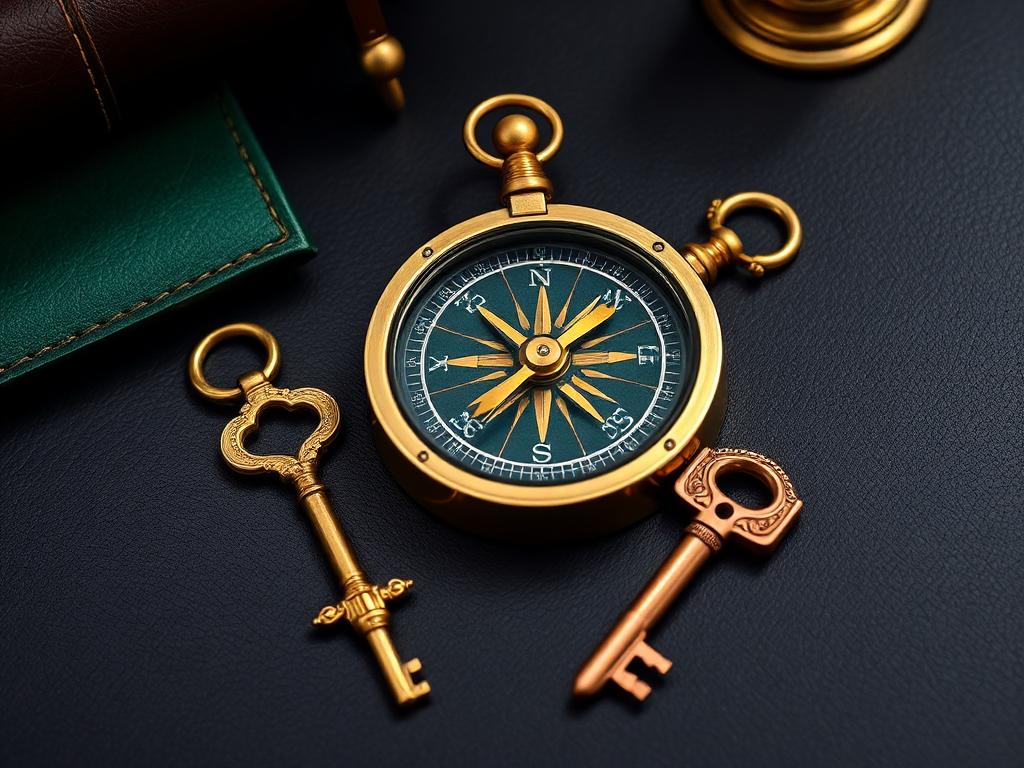 Network compass and keys